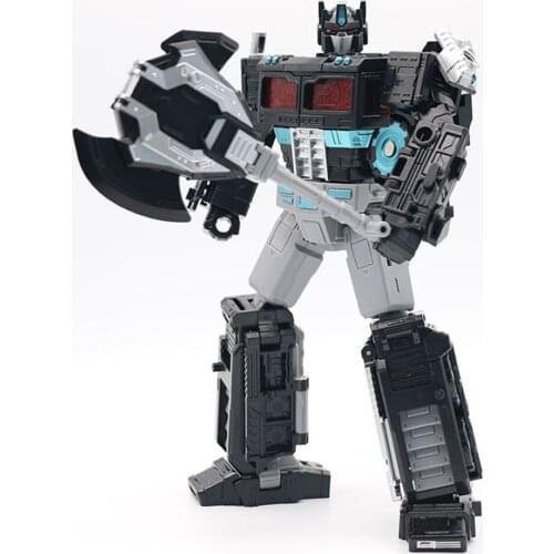 AOYI Transformation SH-7B1 H6002-10A Siege Series Darkness G1 OP Commander Oversize Truck Action Figure Robot Gifts Toys