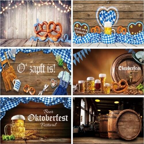 Yeele Oktoberfest Carnival Nice delicious Food Leaves Photography Backgrounds Customized Photographic Backdrops for Photo Studio
