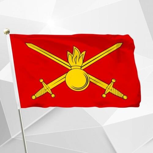 Russian Ground Force Flag 90 x 150 cm 3 x 5 Ft 100D Polyester Russia Russian Army Flags And Banners Home Decor