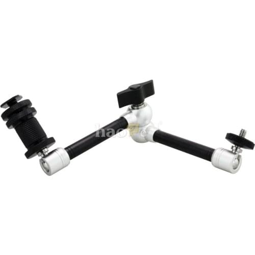 Haoge 11" Inch Adjustable Friction Articulating Magic Arm for DSLR Camera LCD Monitor LED Light