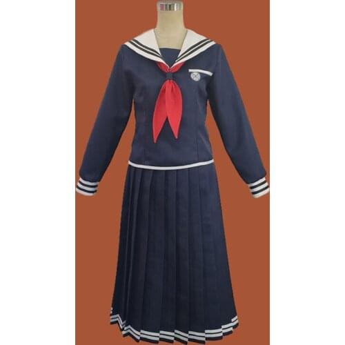 Danganronpa Toko Fukawa Cosplay Costume Dangan-Ronpa Cos Anime Halloween Party Female Kawaii Tops Skirt