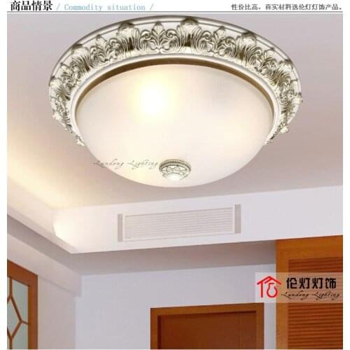 Lamps fashion antique resin kitchen aisle bedroom lamp entrance lights 8604