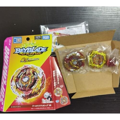 Original Takara Tomy Beyblade Burst B172 Booster World Spriggan.U' 2B Gold Edition