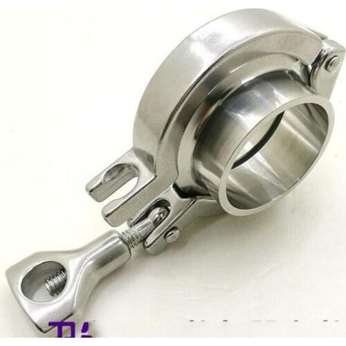 Free shipping 1.5'' 38MM-159mm Sanitary TriClamp Ferrule + Tri Clamp + Silicon Gasket SS 304