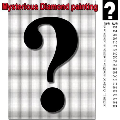 Mysterious Diamond Painting Can be make Different Styles Of Pictures DIY 5D Diamond Embroidery Painting Full Drill Home Decor