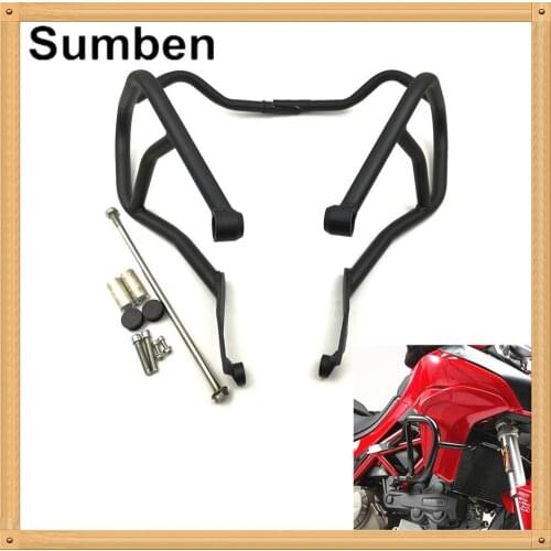 MTS950 17-18 Motorcycle Engine Guard Highway Crash Bar Steel Bumper Buffer Frame Protection for Ducati Multistrada 950 2017 2018