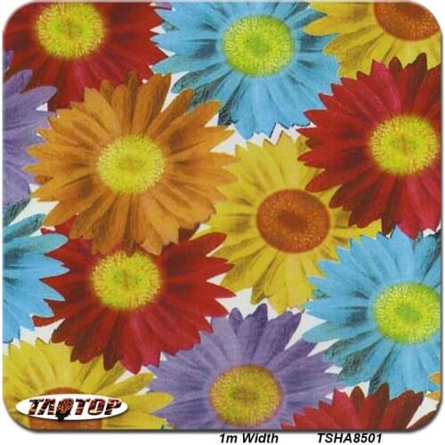 1m 50Sq TSHA8501 Flower Hydro Transfer Film Printing Film Water Transfer Printing Film