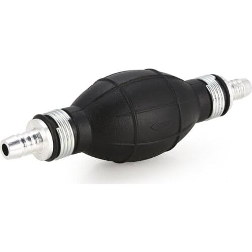 10mm Diesel Fuel Pump Line Hand Water Liquid Primer Bulb Gas Petrol Auto Car Boat Motorcar Transfer Rubber Aluminum