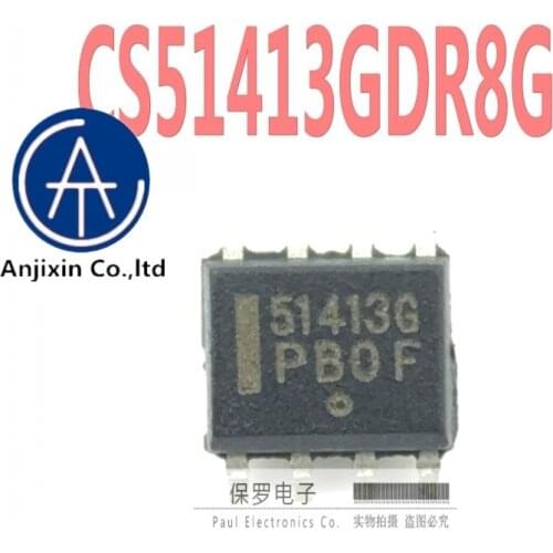 10pcs 100% orginal new real stock Switching regulator CS51413GDR8G CS51413 51413G SOP-8