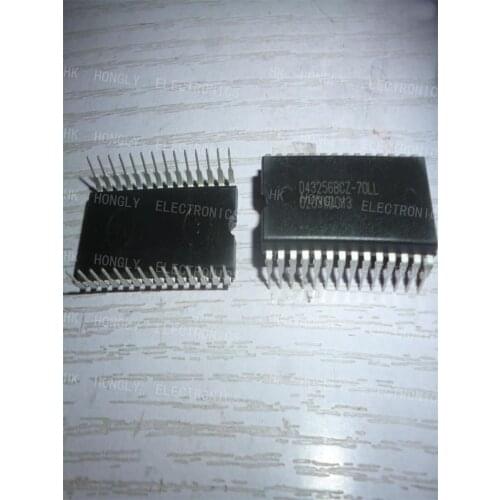 2 PCS D43256BCZ-70LL