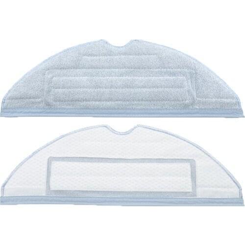2Pcs Washable Mop Cloth Rags for Xiaomi Roborock S7 T7S T7s plus Robotic Vacuum Cleaner mopping pad rag Parts Accessories