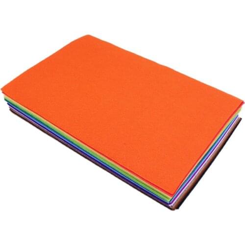 CMCYILING 42 Pcs /Lot 20*30CM Felt Fabric For DIY Sewing Dolls Flowers Toys Crafts 1mm Thickness Polyester Cloth
