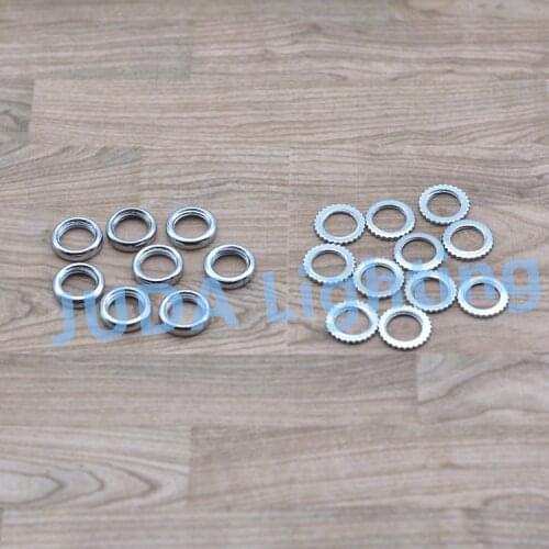 M10 thread nuts M10 inner tooth thread Fastening washer hardware iron washer for ceiling lamp led pendant lights chandelier diy