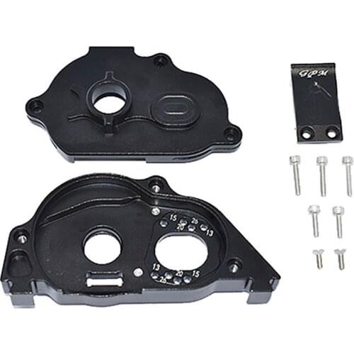 Metal Rear Main Gearbox Case Cover Protection Motor Mount for ARRMA 1/10 KRATON 4X4 4S BLX ARA102690 RC Car Spare Parts
