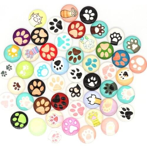 Mosaic Tiles Package Cabochons Round Crystal Glass Stone Marbles for Diy Craft Jewelry Keychain Erring Making Supplies Tool 12mm