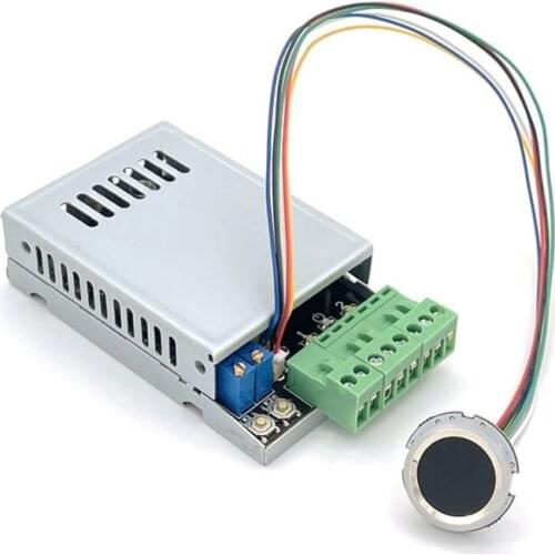 NEW-K220 R502-A DC10-24V 2 Relay Output with User Fingerprint Access Control Board 0.5S-60S-Normally Open Relay