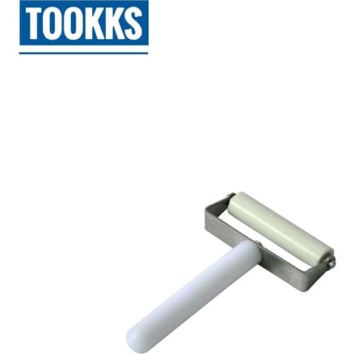 Plastic Handle Anti-static Silicone Roller For iPhone Samsung LCD Screen Film Refurbish