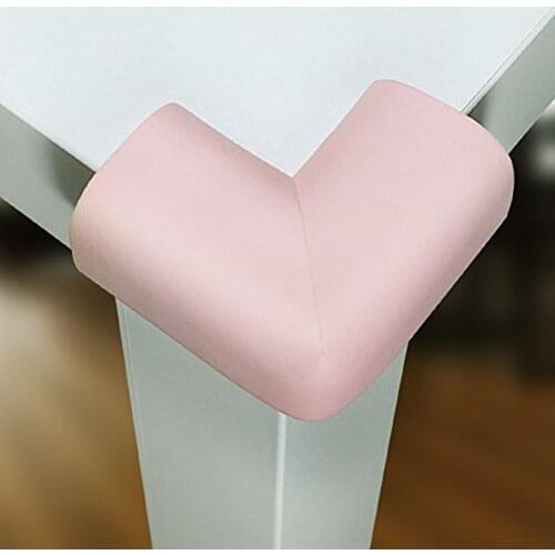 Agubugu Baby-Corner Protector-Rubber/Pink 4 PCs