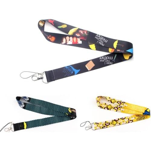 J2843 TV series Lanyard Keychain Lanyards for keys Badge ID Mobile Phone Rope Neck Straps Accessories Gift