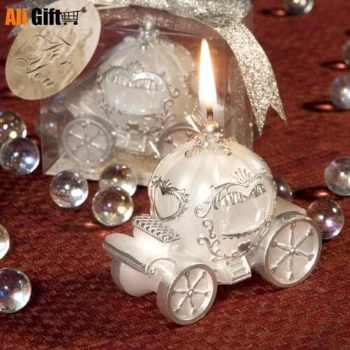 Wedding Candle Romantic Creative Pumpkin Car Birthday Candle Wedding Proposal Marriage Valentines Day Gift for Lover Girlfriend