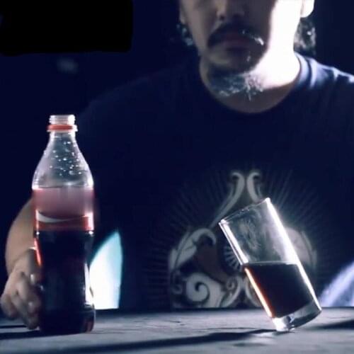 Magic glass water cup anti gravity water cup tilt non inverted balance glass cup shot glass wine glass