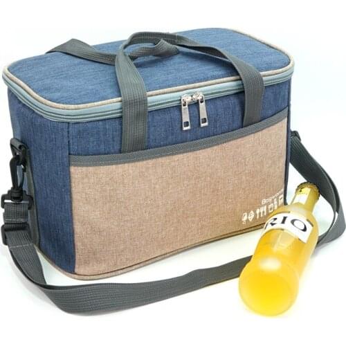 10L Ant cloth waterproof cooler bag picnic thermal insulated ice pack fresh thermo food cool wine lunch box shoulder bags