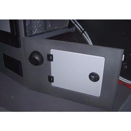 2x Black 2" Flush Pull Slam Latch For Boat Deck Hatch 1/2" Door Non-Locking