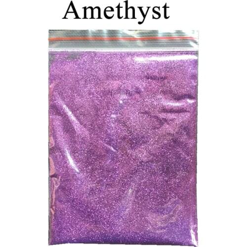 Amethyst Glitter Powder Pigment Coating 50g Acrylic Paint Powder for Paint Nail Decoration Art Craft Purple Mica Glitter Pigment
