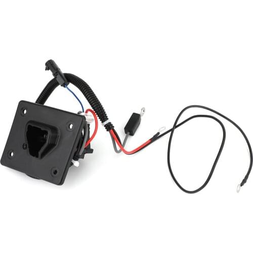 Areyourshop 48V Delta-Q Charger Receptacle For EZGO RXV/TXT Golf Carts 2008-up OEM 602529 Motorcycle Accessories Parts