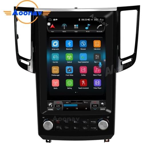 2 din Android car stereo autoradio Tesla style For Infiniti FX35 QX70 2012-2019 car radio multimedia player GPS navigation