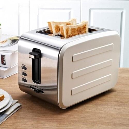Automatic Fast Bread Toaster Household Breakfast Maker Stainless Steel Toaster Oven Baking Cooking