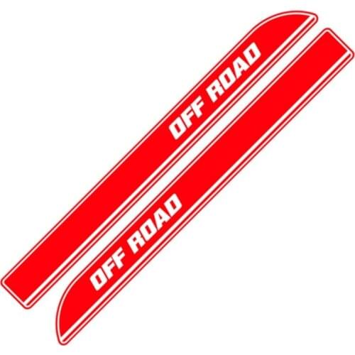 Car Stickers Body Sticker Decals Stripes Side Door Body Hood Rearview Mirror Decal Stickers Set Racing Accessories