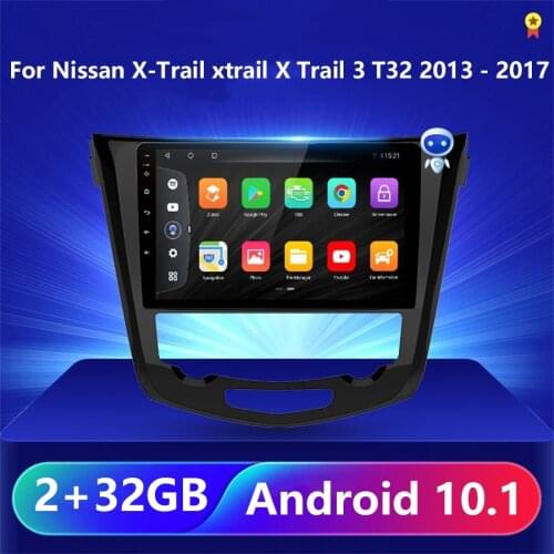 Car android 10.1 2Din Car Radio Multimedia Video Player GPS Navi For Nissan X-TRAIL X Trail Qashqai 2013 2014 2015 2016 2017