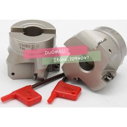 BAP400R 50-22-4F 63-22-4F 80-27-6F 100-32-6F CNC APMT1604 Milling cutter dish Install APMT1604 Carbide insert Free shipping