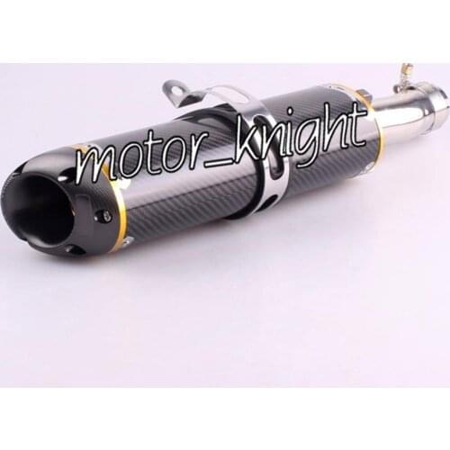 Carbon Fiber Motorcycle Exhaust Muffler Silencer For Yamaha YZF R6 2006-2011