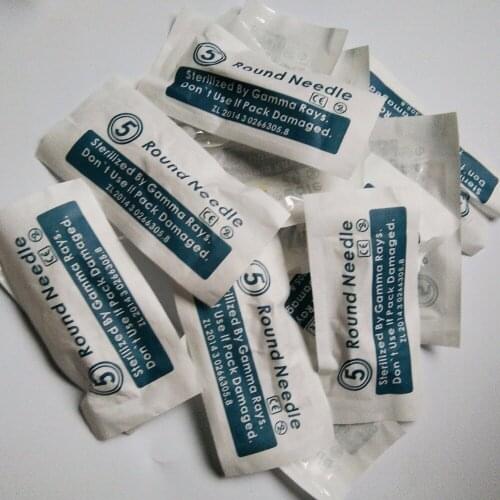 20pcs/lot 5RL Eyebrow Tattoo Needles Cartridge Permanent Makeup Liberty Machine Needles for Beauty Makeup