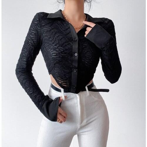 Женские стильные рубашки Lunoakvo China At AliExpress