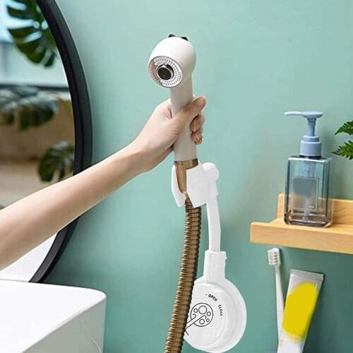Multifunctional Adjustable Rotatable Wall-mounted Shower Head Bracket Holder