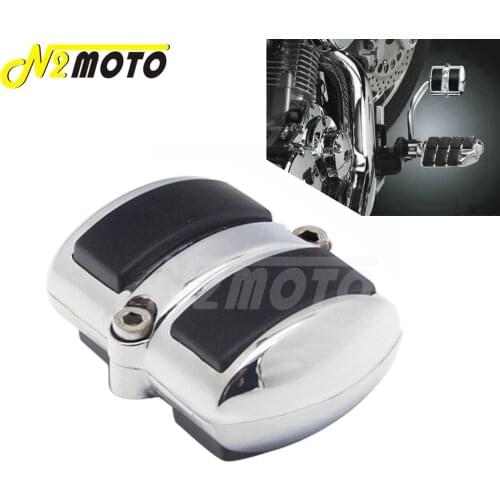 1 Pcs Motorcycle Brake Heel Shift Pedal Pad Cover For Yamaha V-Star XVS 650/950/1100/1300 Classic Custom