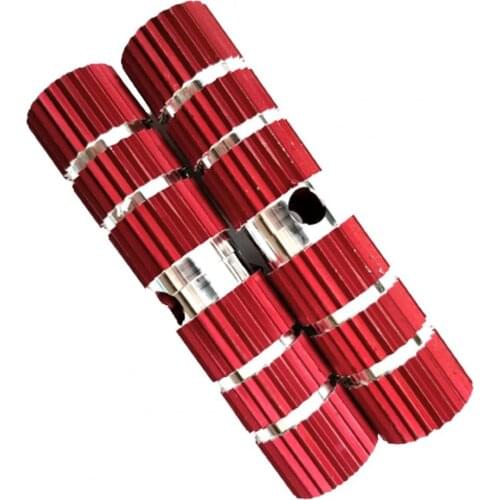 Bicycle Pedal Anti-slip 2Pcs Bicycle Road Bike Cylinder Aluminum Alloy Axle Foot Pegs Socles Pedals Bicycle Parts