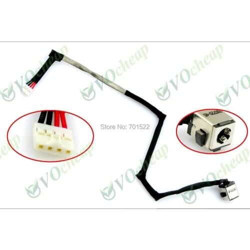 2 x New Laptop DC power jack For Toshiba Satellite M500 M505 M505D Series with cable - PJ095
