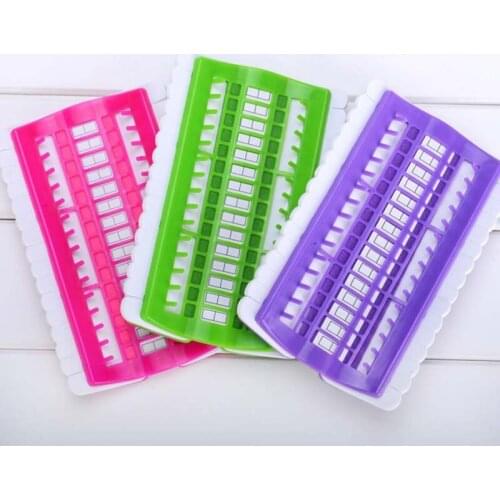 Sewing Needles Holder Embroidery Floss Thread Organizer 30 Positions Cross Stitch Row Line Tool Set DIY Sewing Tools Portable