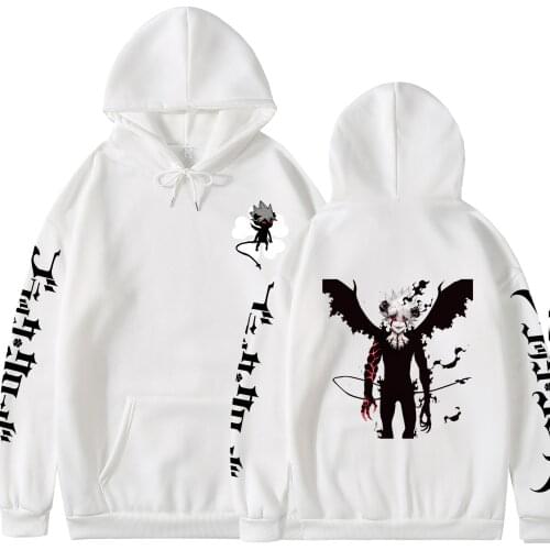 Anime Black Clover Asta Men/Women Hoodie New Casual All-match Fashion Long sleeve Sweatshirt Unisex Streetwear Hip Hop Tee Top