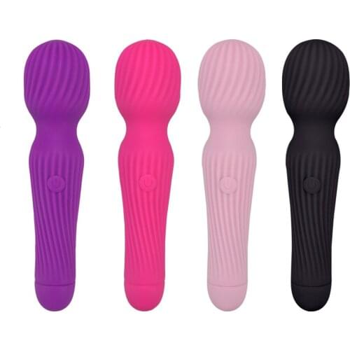 Usb Adult Toys Rechargeable Threaded Female Masturbation Massage AV Vibrators for Women Men Couples Women Sex Toys