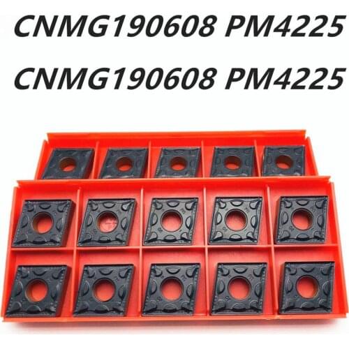 High quality super hard material CNMG190608 PM4225 CNC lathe can process steel parts stainless steel lathe tool CNMG 190608
