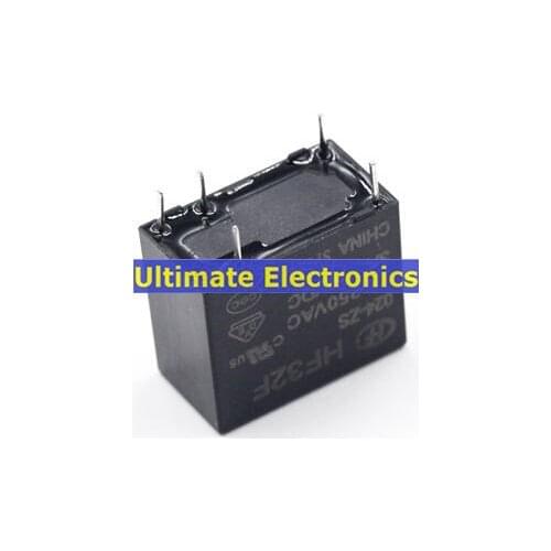 10pcs HF32F-024-ZS3 5-pin set of conversion 3A JZC-32F-024-ZS3 relay