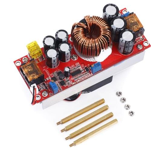 1500W DC-DC boost constant voltage constant current adjustable power supply module 12-60V up 12-90V