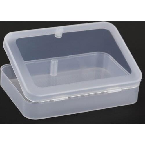 2pcs Transparent Card Holders Plastic Box Board Game Tarot Poker Card Storage Box Rectangle Element Packing Drop Ship