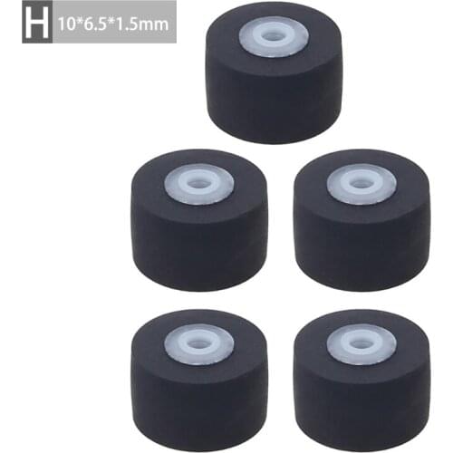 5pcs Cartridge Radio Roller Tape Recorder Pressure Cassette Belt Pulley Player