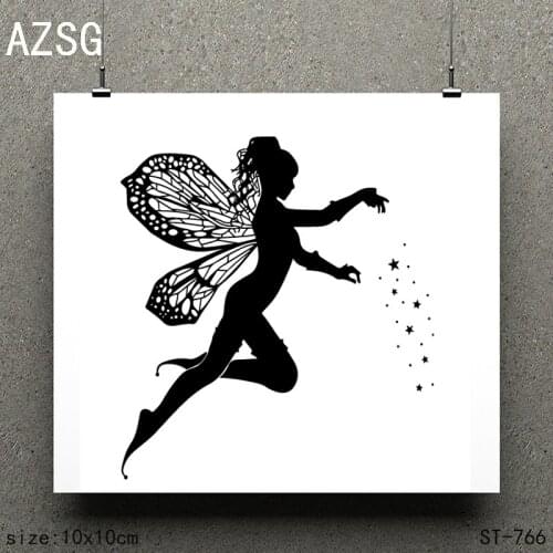 AZSG Cute elf Clear Stamps/seal for DIY Scrapbooking/Card Making/Photo Album Decoration Supplies